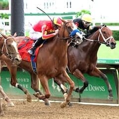 Usha ekes out win for Baffert in Winning Colors Stakes